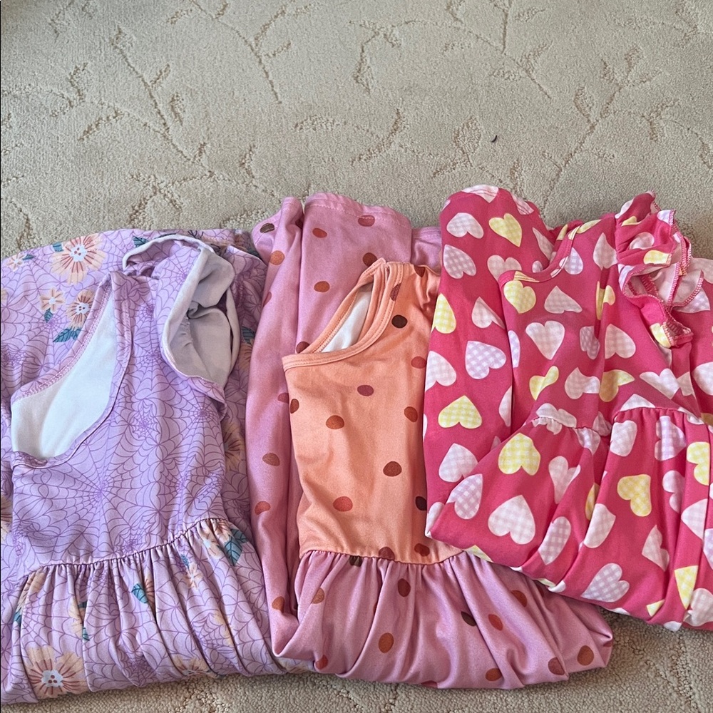 Dot Dot Smile Flutter Sleeve Bundle Size 7 x3